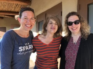 Group picture of 3 Women - Brooke Warner, Michelle Cox and Bonnie Monte